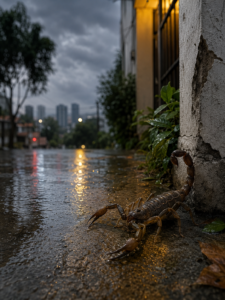 ALERTA PREVENTIVA: CALOR Y LLUVIAS AUMENTAN LA PRESENCIA DE ALACRANES EN LA CDMX